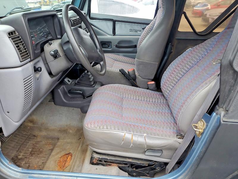 1998 Jeep Wrangler / VIN 1J4FY29P1WP803909 COPART salvage auction — FRONT END, PA - CERTIFICATE OF SALVAGE, sold $400 on 2026-08-04 (photo 7)