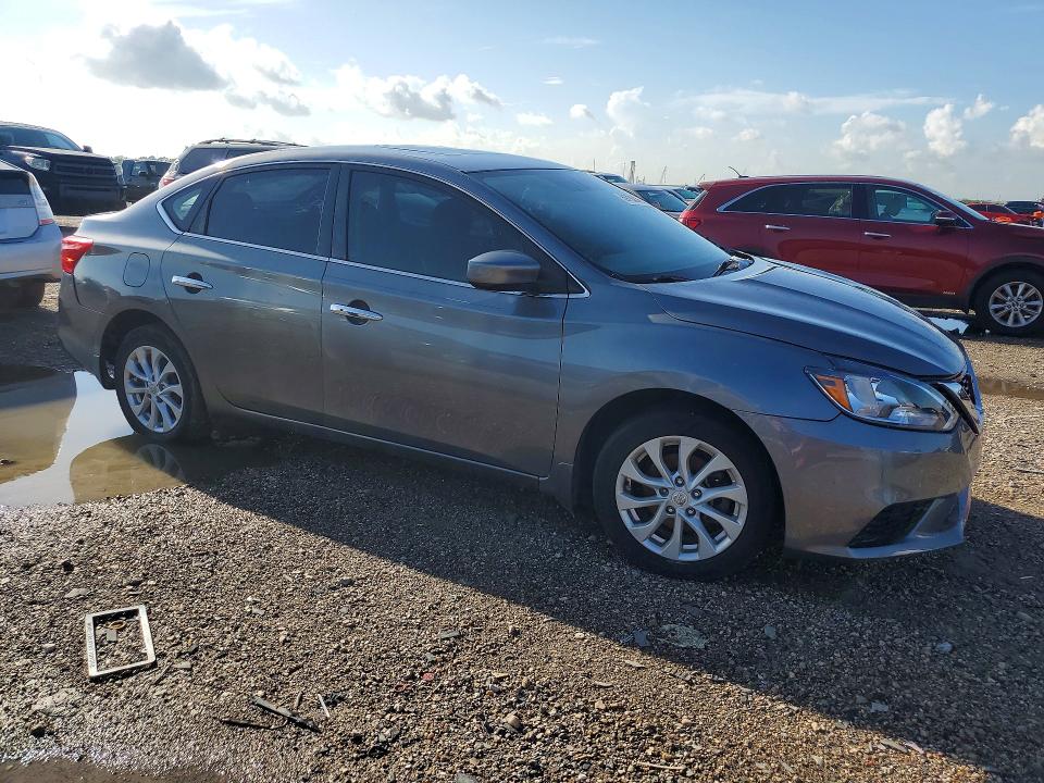 2017 Nissan Sentra VIN 3N1AB7AP8HY357708 COPART salvage auction — FRONT END, TX - CERTIFICATE OF TITLE, sold $375 on 2026-08-03 (photo 4)