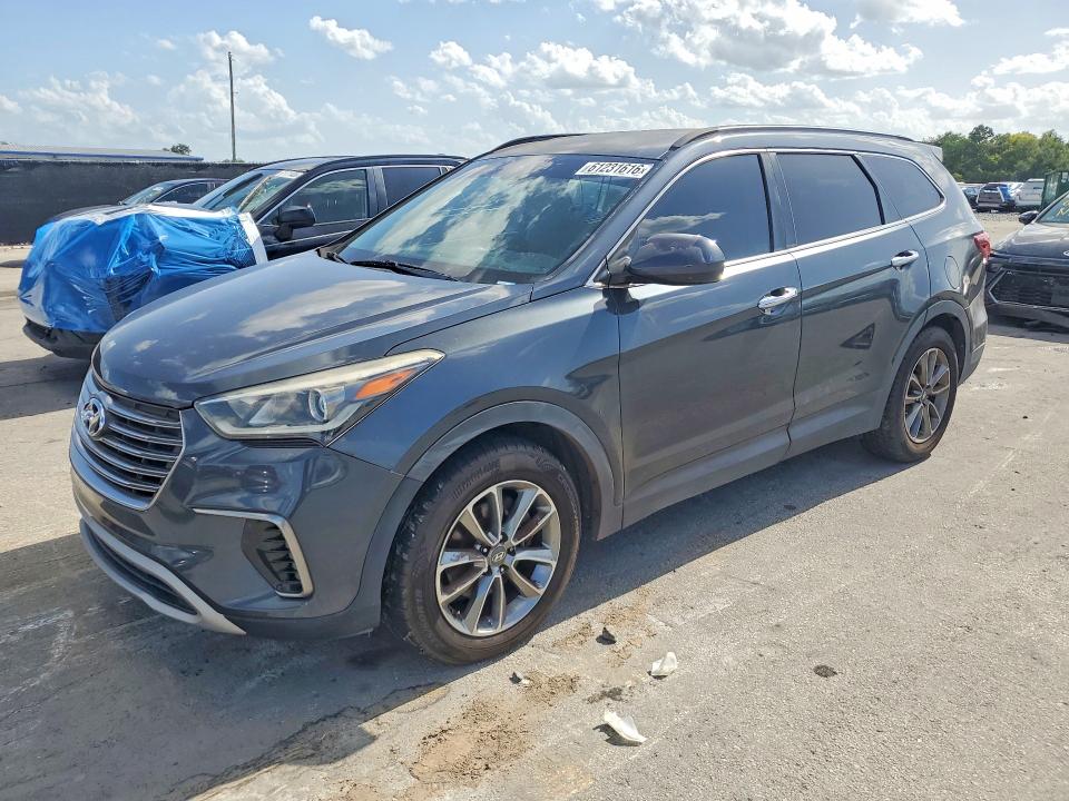 2017 Hyundai Santa fe VIN KM8SM4HF6HU223639 COPART salvage auction — MINOR DENT/SCRATCHES, FL - CERTIFICATE OF TITLE, sold $1,200 on 2026-07-21 (photo 1)