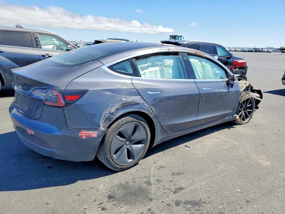 2018 Tesla Model 3 VIN 5YJ3E1EA5JF102032 COPART salvage auction — FRONT END, Ca - Salvage Certificate, sold $3,000 on 2026-07-20 (photo 3)