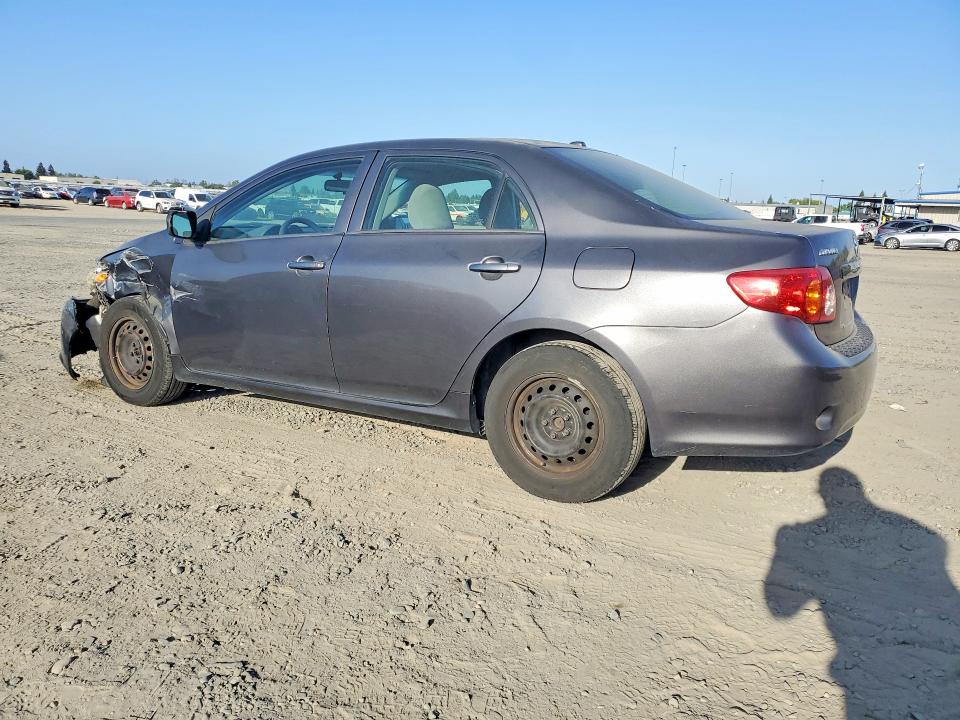 2009 Toyota Corolla VIN JTDBL40E899026583 COPART salvage auction — FRONT END, CA - SALVAGE CERTIFICATE, sold $1,050 on 2026-07-09 (photo 2)