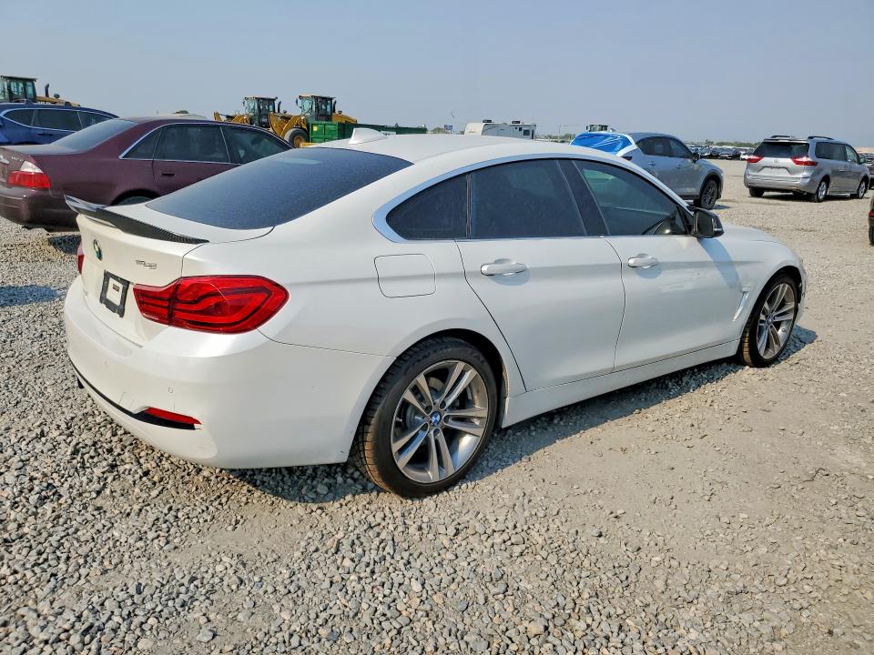2018 BMW 4er VIN WBA4J1C50JBG80418 COPART salvage auction — SIDE, Fl - Certificate Of Title, sold $4,100 on 2026-07-30 (photo 3)