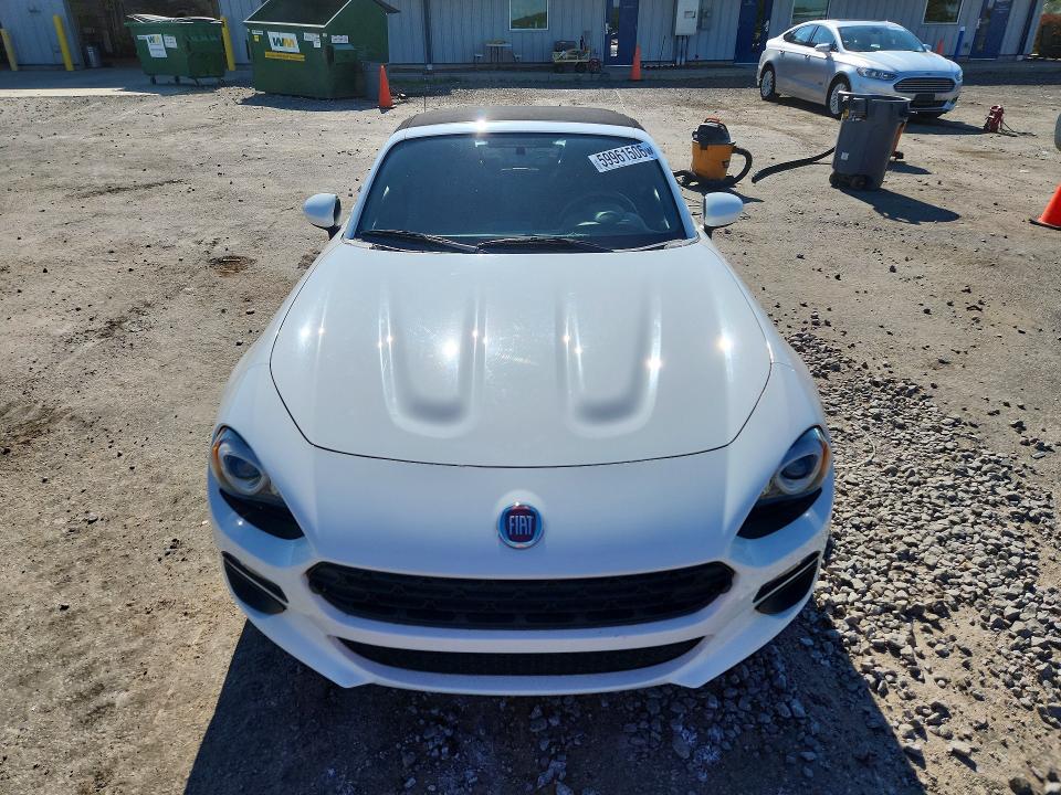 2017 Fiat 124 spider VIN JC1NFAEK8H0106130 COPART salvage auction — REAR END, Wi - Certificate Of Title, sold $4,850 on 2026-07-28 (photo 5)