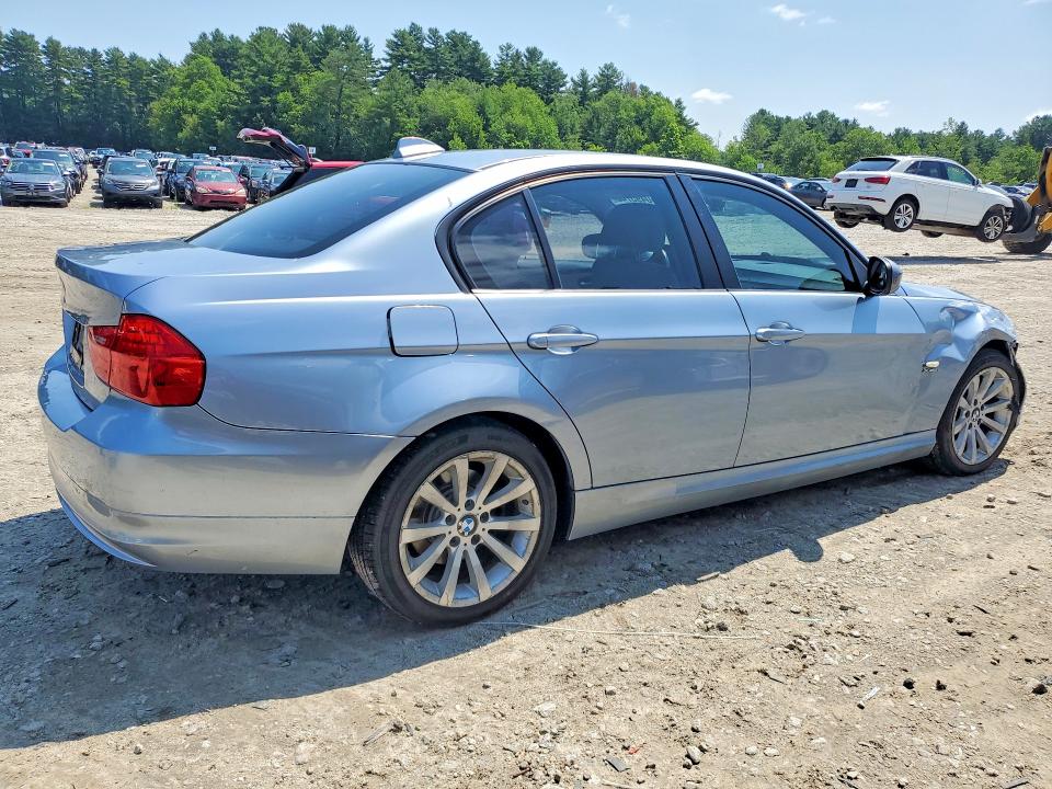 2009 BMW 3 series VIN WBAPK53549A510661 COPART salvage auction — FRONT END, MA - CERT OF TITLE-RECONSTRCTD COLL, sold $325 on 2026-07-23 (photo 3)
