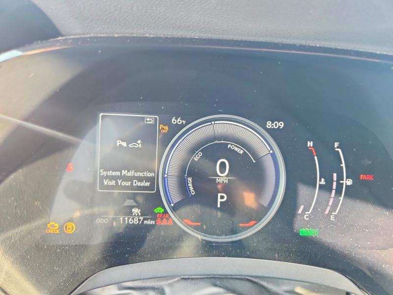 2024 Lexus Rx VIN 2T2BBMCA4RC038831 COPART salvage auction — FRONT END, Ny - Mv-907A Salvage Certificate, sold $13,000 on 2026-07-28 (photo 9)