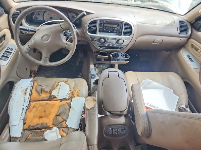 2001 Toyota Sequoia VIN 5TDZT38A31S047681 COPART salvage auction — NORMAL WEAR, Ga - Certificate Of Title, sold $525 on 2026-07-30 (photo 8)