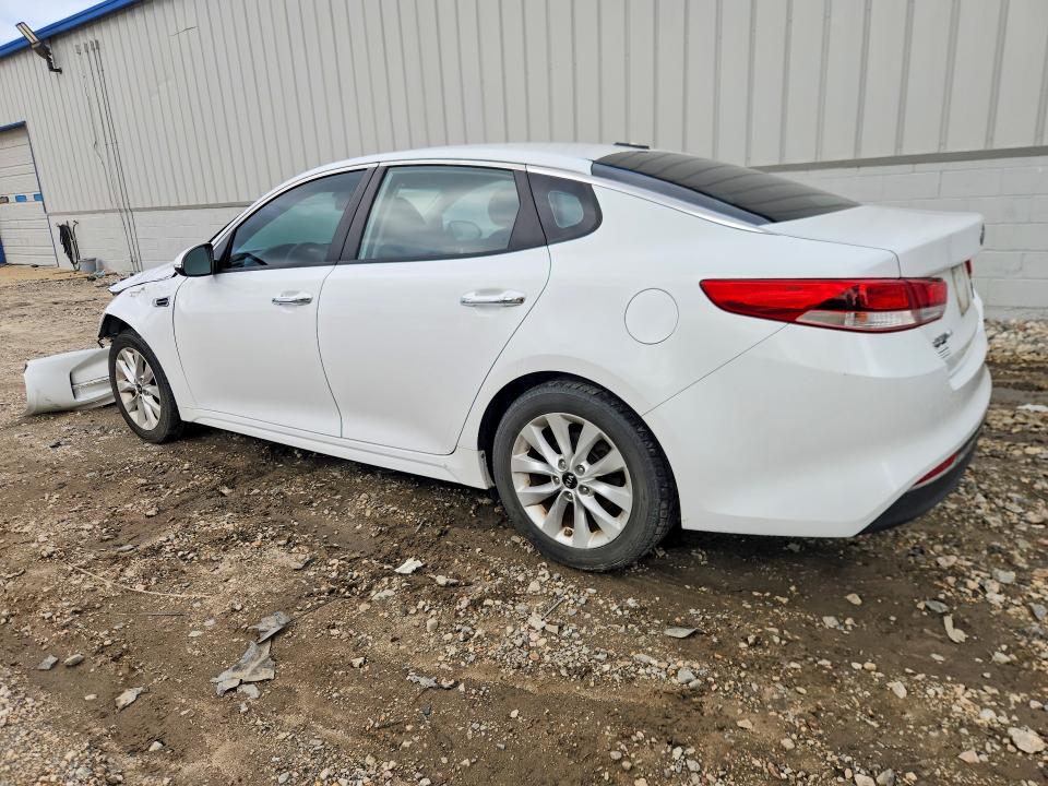 2017 Kia Optima VIN 5XXGT4L35HG155365 COPART salvage auction — FRONT END, Va - Certificate Of Title, sold $175 on 2026-07-21 (photo 2)
