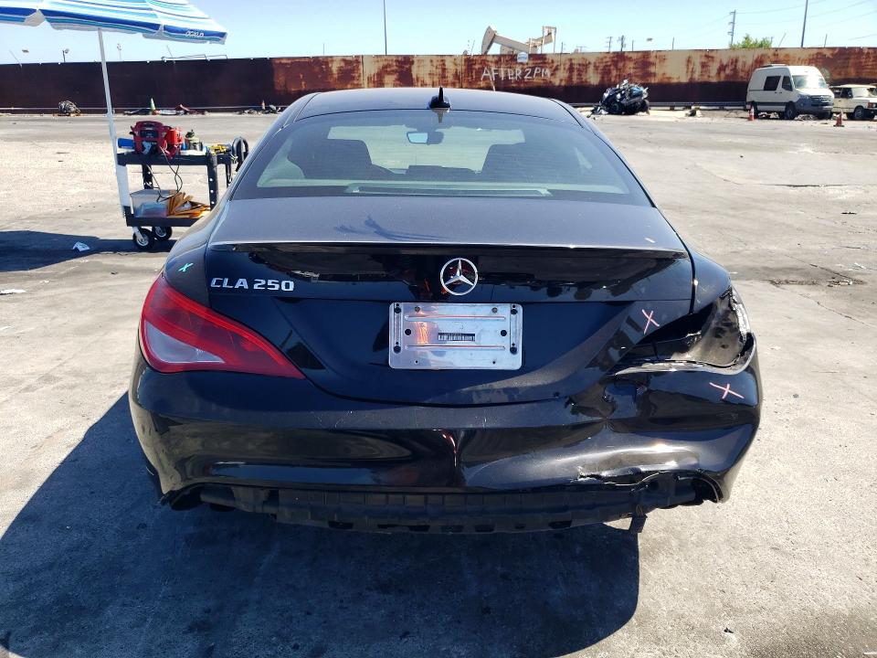 2018 Mercedes-benz Cla-klasse VIN WDDSJ4EB6JN602144 COPART salvage auction — REAR END, Ca - Salvage Certificate, sold $3,700 on 2026-08-07 (photo 6)