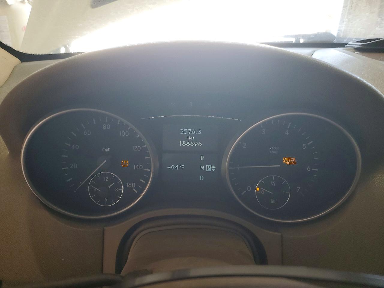 2009 Mercedes-benz Ml-class VIN 4JGBB86EX9A524800 COPART salvage auction — Mechanical, MT - CERTIFICATE OF TITLE, sold $775 on 2026-08-28 (photo 9)