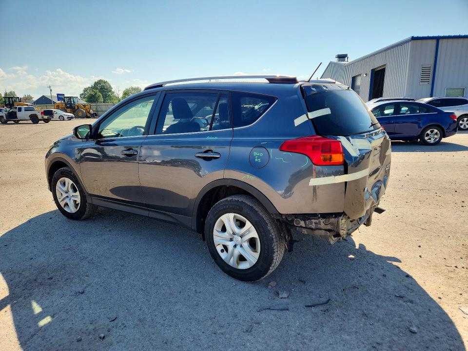 2015 Toyota Rav 4 VIN JTMBFREV9FD117108 COPART salvage auction — REAR END, Ny - Mv-907A Salvage Certificate, sold $500 on 2026-07-29 (photo 2)