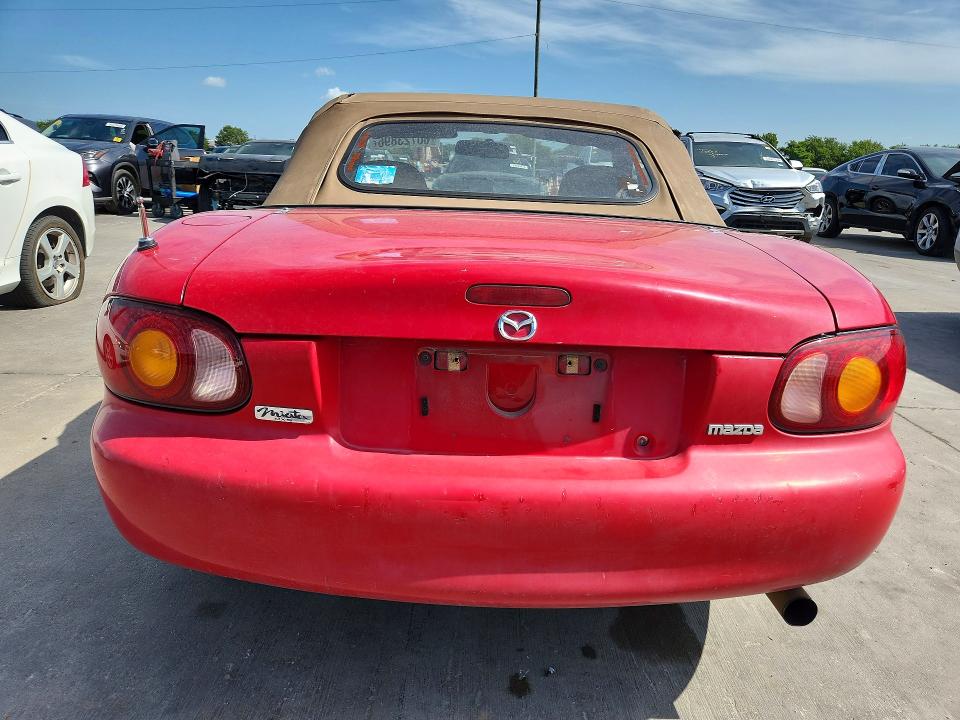 1999 Mazda Mx-5 VIN JM1NB3535X0120276 COPART salvage auction — FRONT END, Tx - Certificate Of Title, sold $1,200 on 2026-07-16 (photo 6)