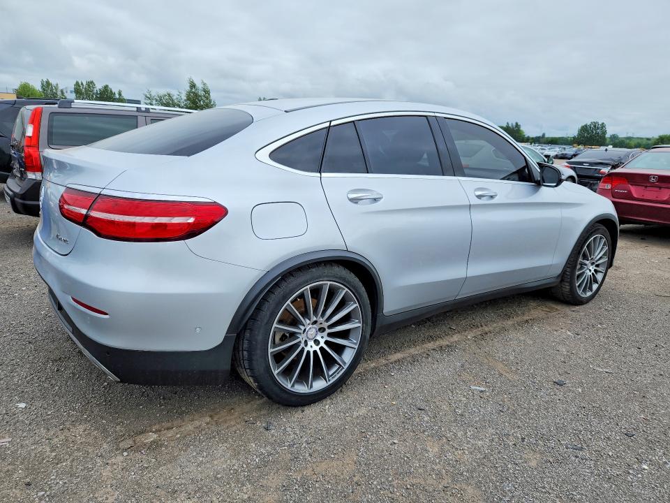 2017 Mercedes-benz Glc class VIN WDC0J4KB0HF154102 COPART salvage auction — SIDE, ON - PERMIT NO BRAND - UNFIT, sold $11,600 on 2026-07-28 (photo 3)