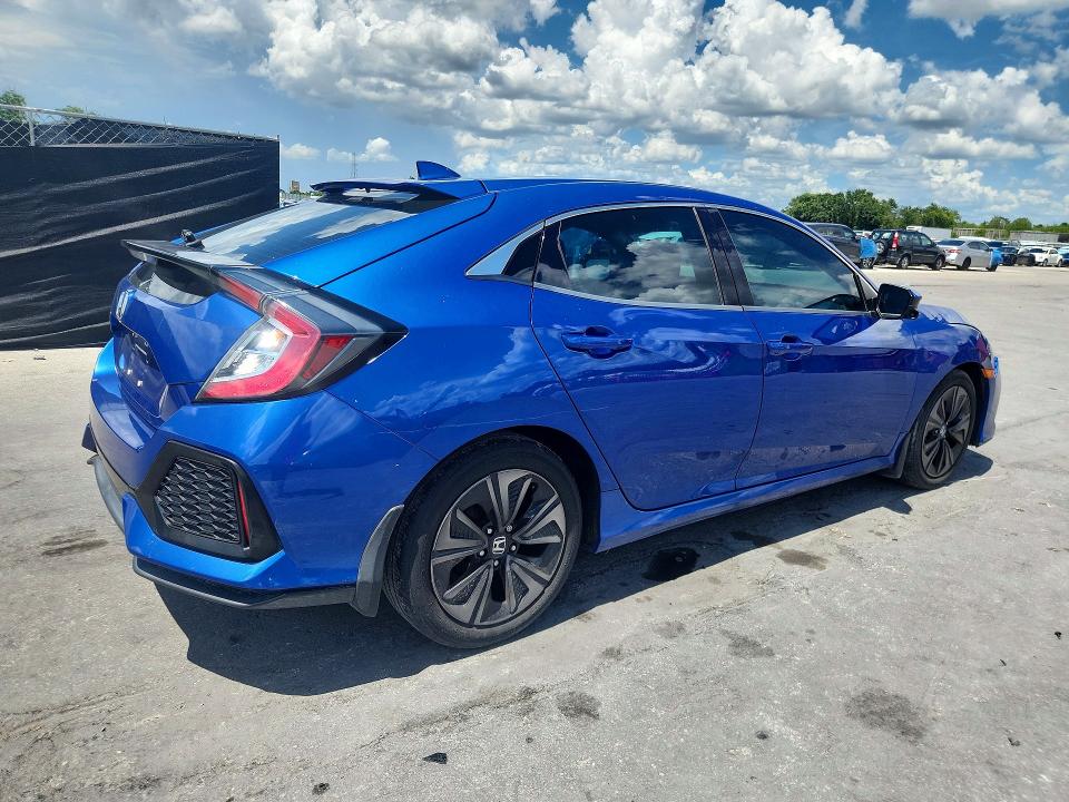 2019 Honda Civic VIN SHHFK7H6XKU215152 COPART salvage auction — FRONT END, Fl - Cert Of Title Slvg Rebuildable, sold $4,600 on 2026-07-30 (photo 3)