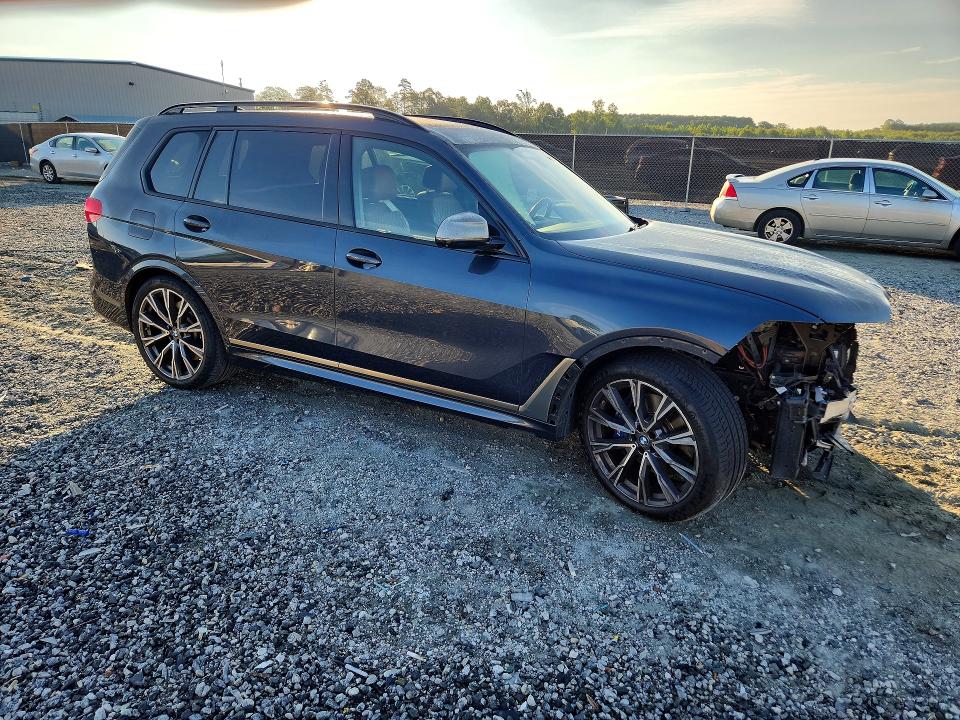 2021 BMW X7 VIN 5UXCX6C09M9E15859 COPART salvage auction — FRONT END, Sc - Cert Of Title-Salvage, sold $19,600 on 2026-09-09 (photo 4)
