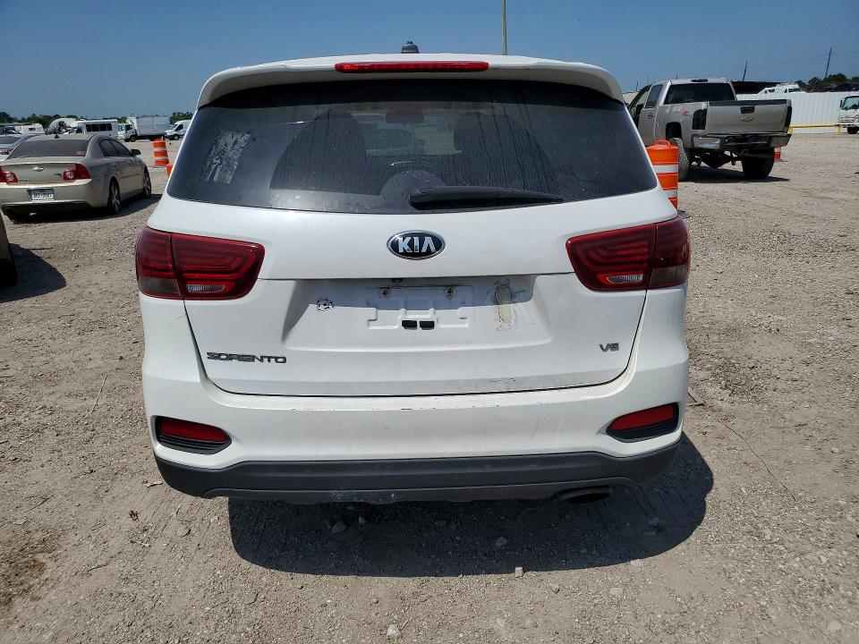 2020 Kia Sorento VIN 5XYPG4A57LG622363 COPART salvage auction — NORMAL WEAR, Tx - Certificate Of Title, sold $3,100 on 2026-07-30 (photo 6)