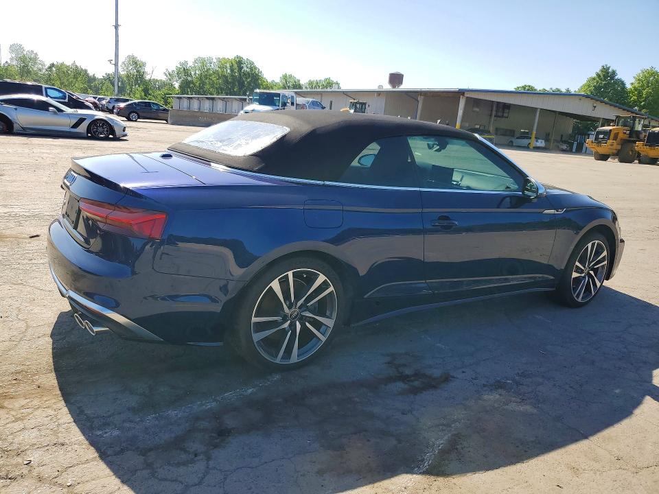 2024 Audi Rs5 VIN WAUW4GF58RN000190 COPART salvage auction — WATER/FLOOD, Nj - Cert Of Title-Salvage Flood, sold $18,200 on 2026-07-24 (photo 3)