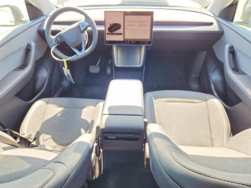 2026 Tesla Model y VIN 7SAYGDED3TA590105 COPART salvage auction — FRONT END, Salvage Title, sold $21,300 on 2026-07-29 (photo 8)