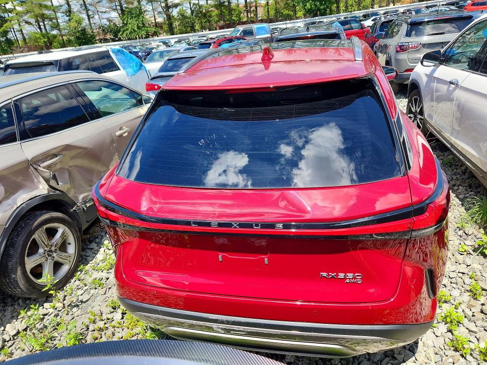 2024 Lexus Rx 350 VIN 2T2BAMCA4RC069760 COPART salvage auction — VANDALISM, NJ - CERT OF TITLE-SALVAGE, sold $35,250 on 2026-07-29 (photo 6)
