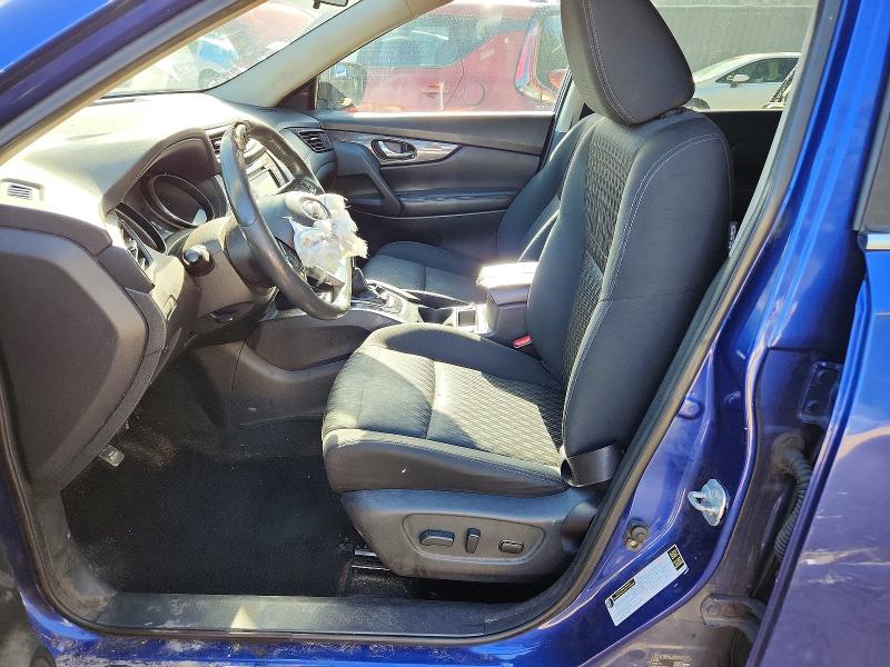 2017 Nissan Rogue VIN KNMAT2MT1HP546207 COPART salvage auction — FRONT END, FL - CERT OF TITLE SLVG REBUILDABLE, sold $550 on 2026-07-24 (photo 7)