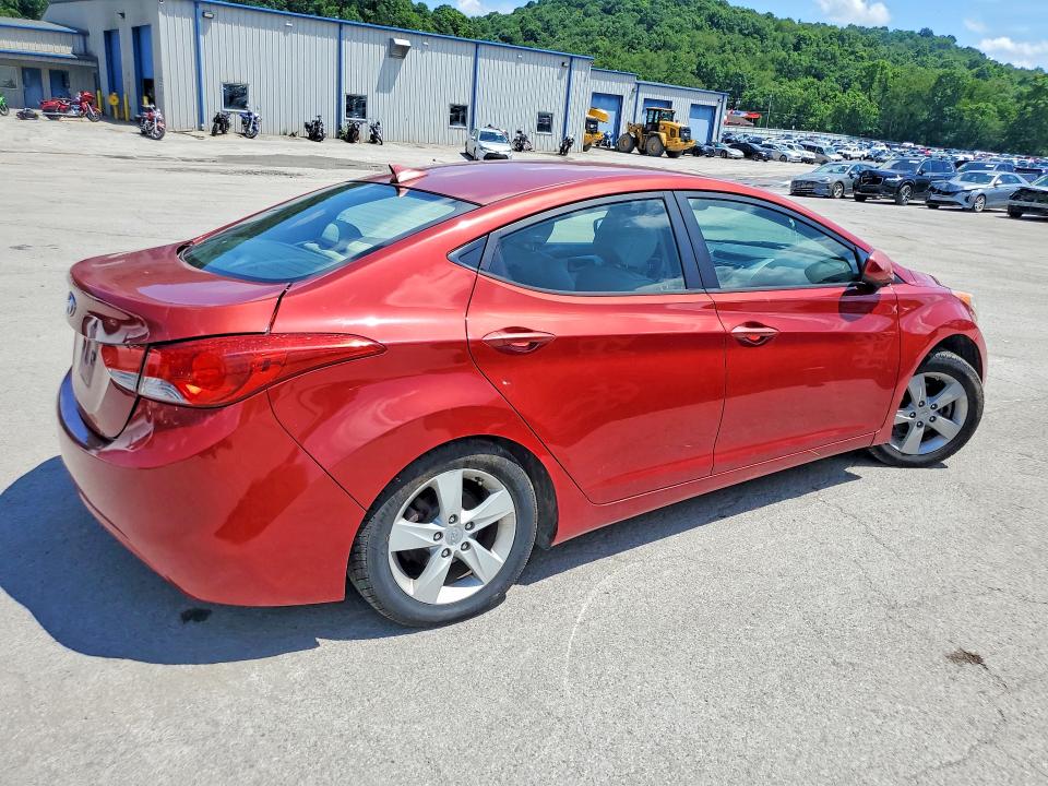 2013 Hyundai Elantra VIN KMHDH4AE5DU534178 COPART salvage auction — SIDE, Pa - Certificate Of Salvage, sold $100 on 2026-07-23 (photo 3)