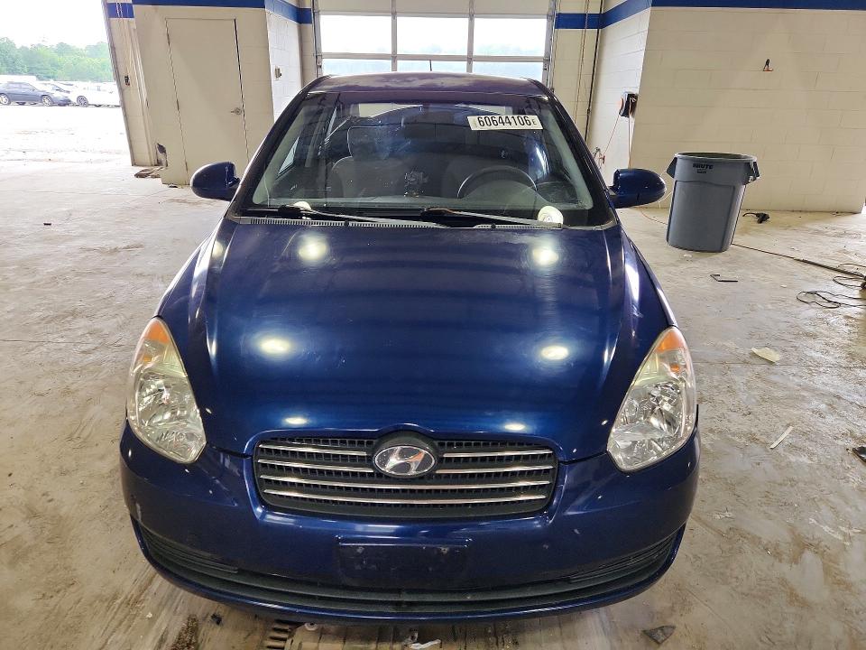 2008 Hyundai Accent VIN KMHCN46C48U201410 COPART salvage auction — REAR END, VA - CERTIFICATE OF TITLE, sold $375 on 2026-07-24 (photo 5)