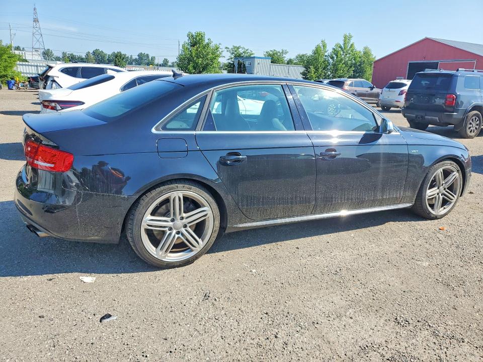 2012 Audi S4 VIN WAUHGCFL2CA118094 COPART salvage auction — SIDE, ON - PERMIT NO BRAND - UNFIT, sold $2,950 on 2026-07-28 (photo 3)