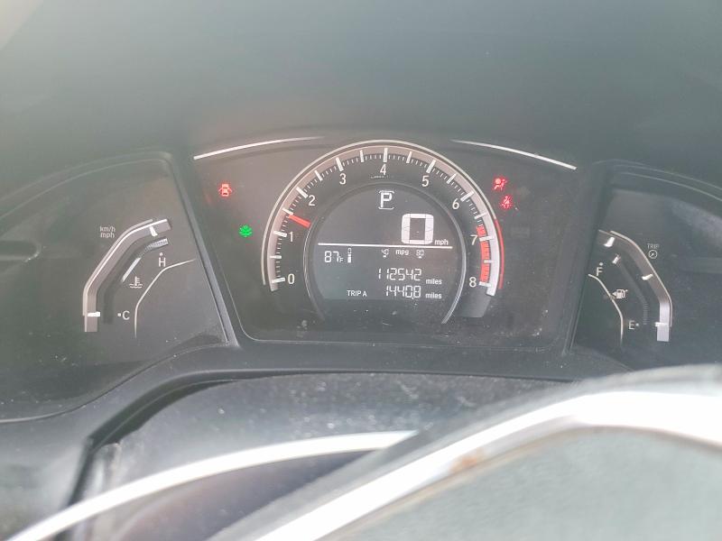 2016 Honda VIN 19XFC2F50GE011288 COPART salvage auction — SIDE, Co - Public - Salvage Title, sold $3,150 on 2026-07-09 (photo 9)
