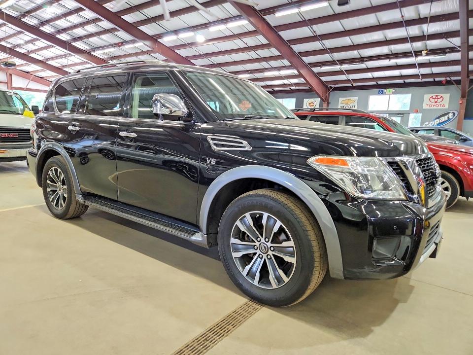 2018 Nissan Armada VIN JN8AY2NCXJX500787 COPART salvage auction — MINOR DENT/SCRATCHES, NY - CERTIFICATE OF TITLE (P), sold $7,900 on 2026-07-23 (photo 4)