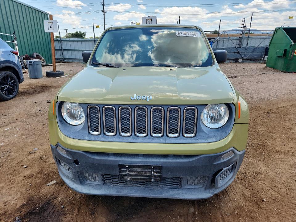 2015 Jeep Renegade VIN ZACCJAAH7FPC04303 COPART salvage auction — SIDE, CO - DIS/DLR/EXP ONLY CLEAN TITLE, sold $250 on 2026-07-22 (photo 5)