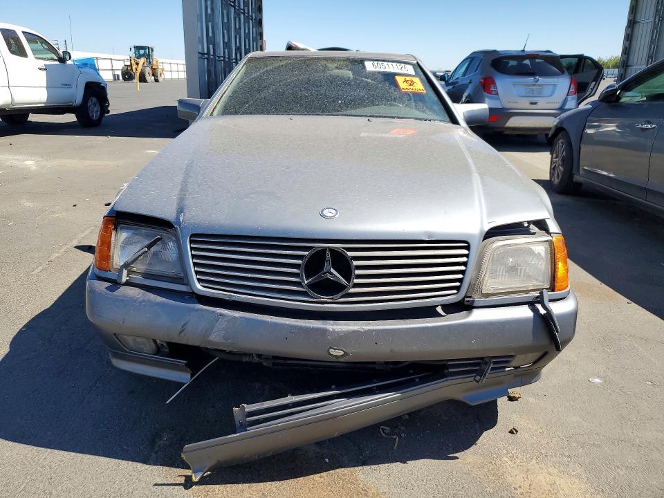 1990 Mercedes-benz Sl-klasse VIN WDBFA66E7LF011557 COPART salvage auction — FRONT END, Ca - Salvage Certificate, sold $2,300 on 2026-07-30 (photo 5)