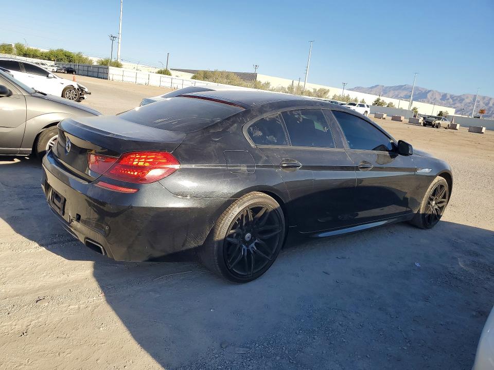 2013 BMW 6er VIN WBA6B2C52DD128663 COPART salvage auction — MECHANICAL, Nv - Certificate Of Title, sold $2,000 on 2026-08-13 (photo 3)