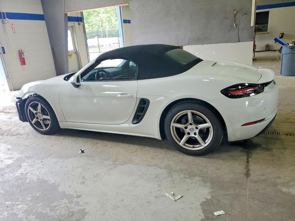 2019 Porsche Boxster VIN WP0CA2A83KS211307 COPART salvage auction — FRONT END, Va - Cert Of Title - Salvage, sold $18,800 on 2026-07-31 (photo 2)