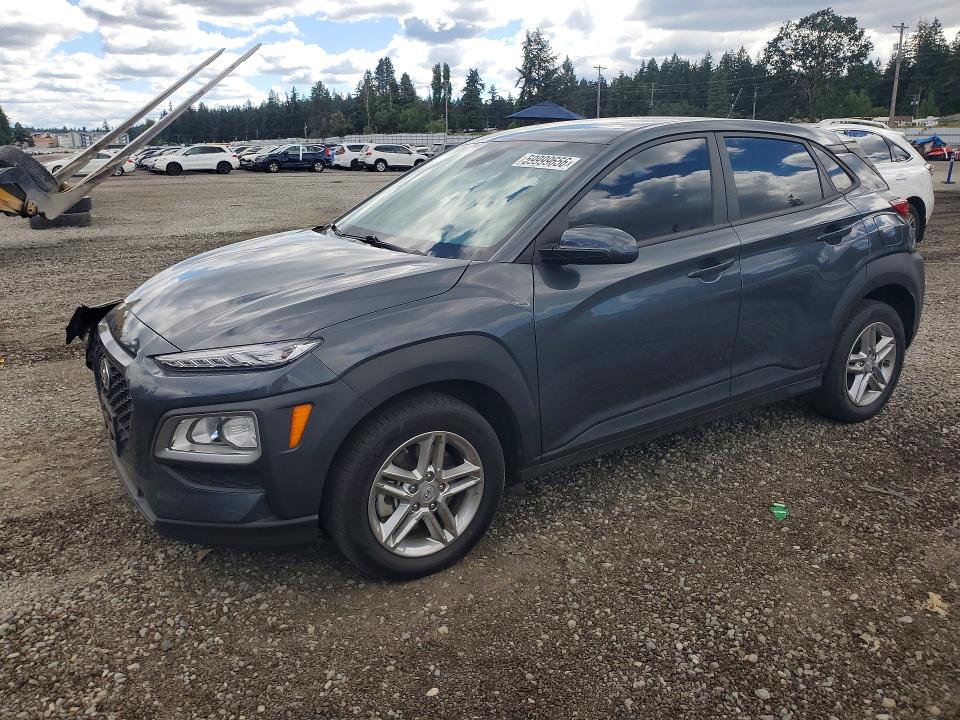 2021 Hyundai Kona VIN KM8K1CAA0MU707561 COPART salvage auction — FRONT END, Wa - Bill Of Sale, sold $3,850 on 2026-07-31 (photo 1)