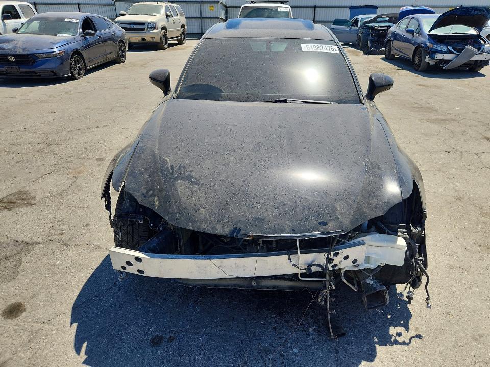 2014 Lexus Is VIN JTHBF1D26E5041685 COPART salvage auction — FRONT END, Ca - Salvage Certificate, sold $4,650 on 2026-07-31 (photo 5)