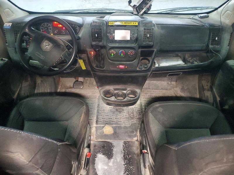 2021 Ram Promaster 3500 VIN 3C6MRVJG4ME541282 COPART salvage auction — MINOR DENT/SCRATCHES, Ia - Certificate Of Title, sold $9,900 on 2026-08-25 (photo 8)