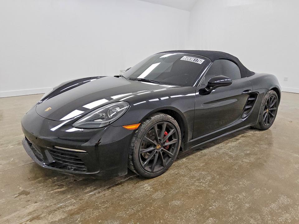 2019 Porsche Boxster VIN WP0CA2A8XKS210252 COPART salvage auction — MECHANICAL, Ga - Certificate Of Title, sold $6,500 on 2026-07-28 (photo 1)
