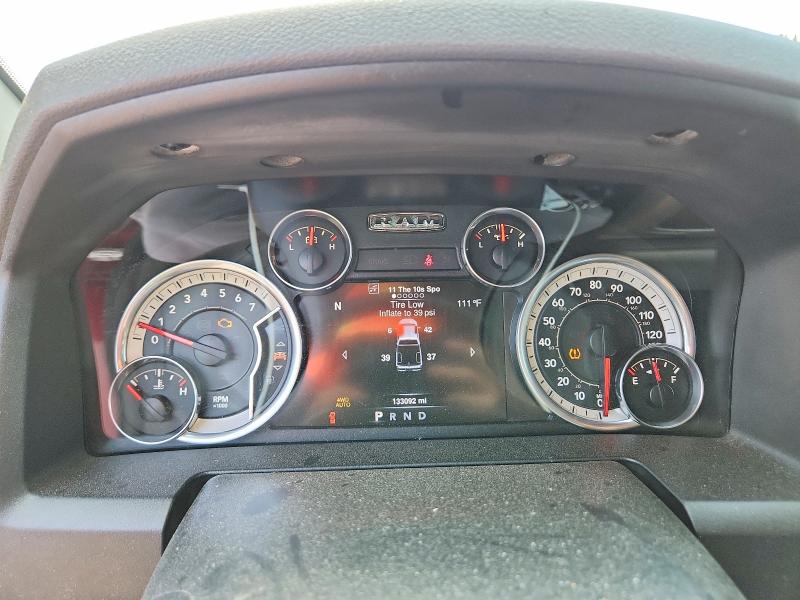 2016 Ram VIN 1C6RR7LT4GS422371 COPART salvage auction — FRONT END, Nc - Salvage Certificate Of Title, sold $350 on 2026-07-27 (photo 9)