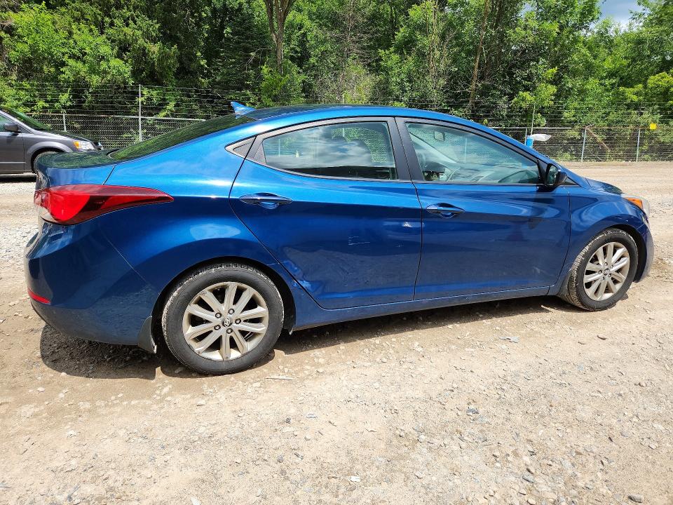 2015 Hyundai Elantra VIN KMHDH4AE2FU421694 COPART salvage auction — SIDE, OH - CERTIFICATE OF TITLE, sold $90 on 2026-07-29 (photo 3)