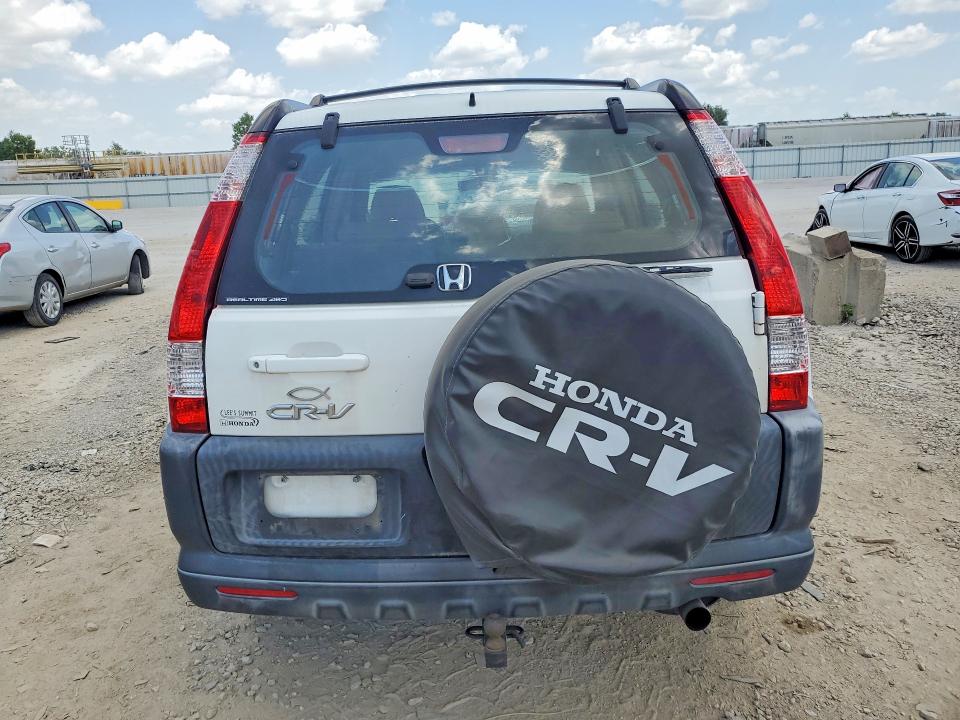2005 Honda Cr-v VIN JHLRD78595C044429 COPART salvage auction — MINOR DENT/SCRATCHES, KS - DEALER ONLY CLEAN TITLE, sold $700 on 2026-07-30 (photo 6)