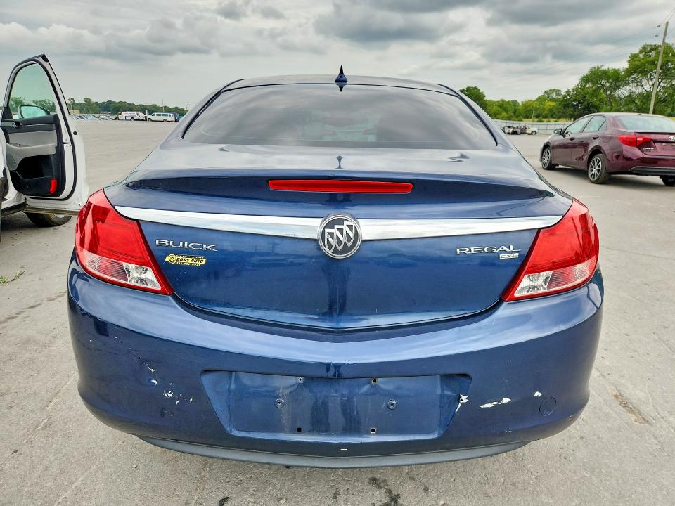 2011 Buick Regal VIN W04GN5EC9B1006211 COPART salvage auction — FRONT END, Tn - Salvage Certificate, sold $1,300 on 2026-07-27 (photo 6)