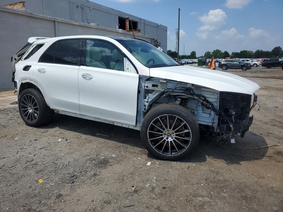 2022 Mercedes-benz Gle VIN 4JGFB5KB1NA821508 COPART salvage auction — FRONT END, Va - Cert Of Title - Salvage, sold $20,700 on 2026-07-29 (photo 4)