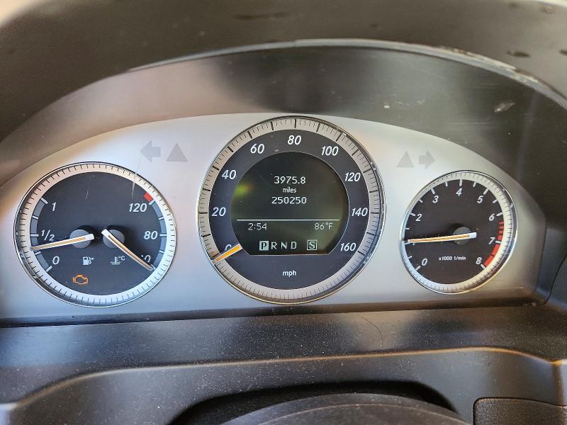 2008 Mercedes-benz C class VIN WDDGF54X18F088265 COPART salvage auction — MINOR DENT/SCRATCHES, CA - DIS/DLR/EXP ONLY CLEAN TITLE, sold $275 on 2026-07-20 (photo 9)