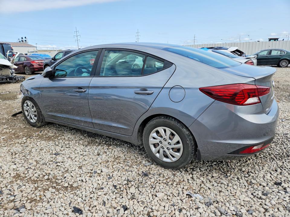 2019 Hyundai Elantra VIN KMHD74LF1KU869590 COPART salvage auction — REAR END, OH - CERT OF TITLE-SALVAGE, sold $1,100 on 2026-07-28 (photo 2)