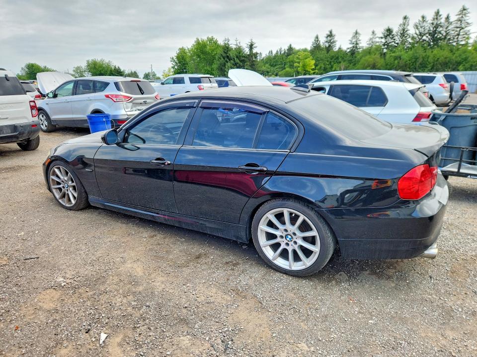 2009 BMW 3 series VIN WBAPG73599A401013 COPART salvage auction — SIDE, ON - PERMIT IRREPAIRABLE, sold $400 on 2026-07-28 (photo 2)