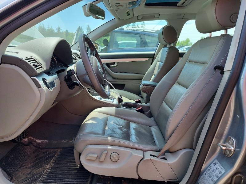 2008 Audi A4 VIN WAUDF68E78A160303 COPART salvage auction — MECHANICAL, On - Permit No Brand - Unfit, sold $300 on 2026-07-23 (photo 7)