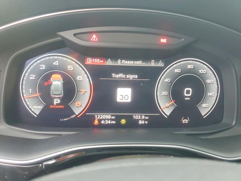2019 Audi Q8 VIN WA1CVAF17KD044829 COPART salvage auction — FRONT END, TX - SALVAGE VEHICLE TITLE (P), sold $14,400 on 2026-09-03 (photo 9)