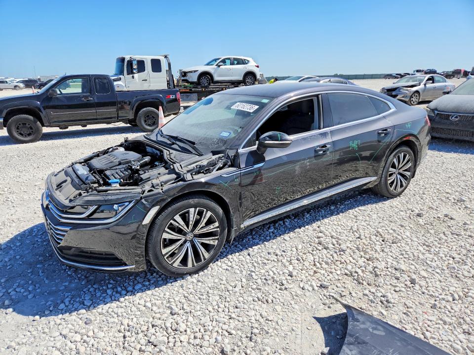 2019 Volkswagen Arteon VIN WVWAR7AN8KE030950 COPART salvage auction — FRONT END, Tx - Salvage Vehicle Title, sold $1,800 on 2026-07-16 (photo 1)
