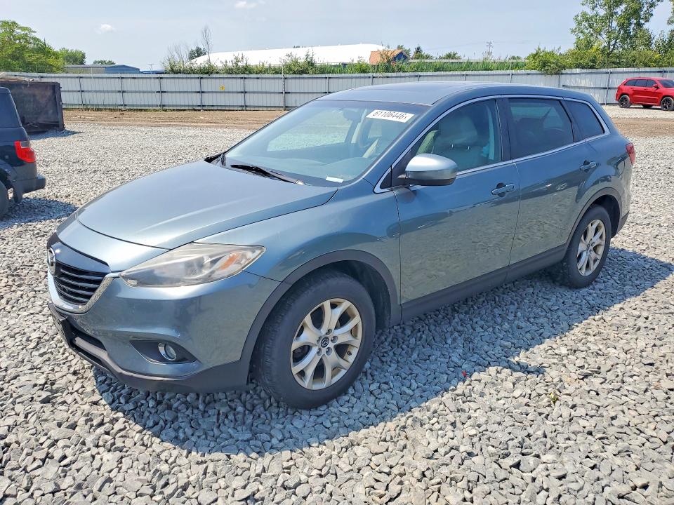 2013 Mazda Cx-9 VIN JM3TB3CA8D0417358 COPART salvage auction — MECHANICAL, Oh - Certificate Of Title, sold $900 on 2026-08-02 (photo 1)
