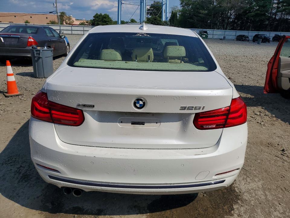 2016 BMW 3er VIN WBA8E3G59GNU01953 COPART salvage auction — WATER/FLOOD, Nj - Cert Of Title-Salvage Flood, sold $1,200 on 2026-08-19 (photo 6)