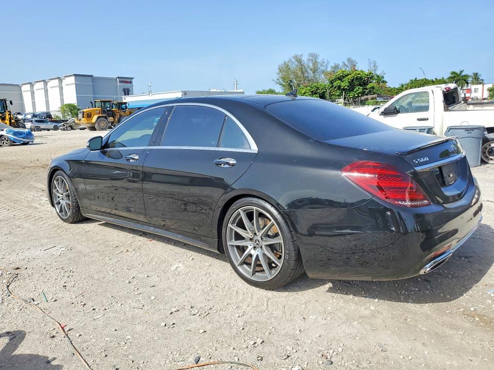 2018 Mercedes-benz S-klasse VIN WDDUG6GB3JA347234 COPART salvage auction — MINOR DENT/SCRATCHES, Fl - Cert Of Title Slvg Rebuildable, sold $10,100 on 2026-08-18 (photo 2)